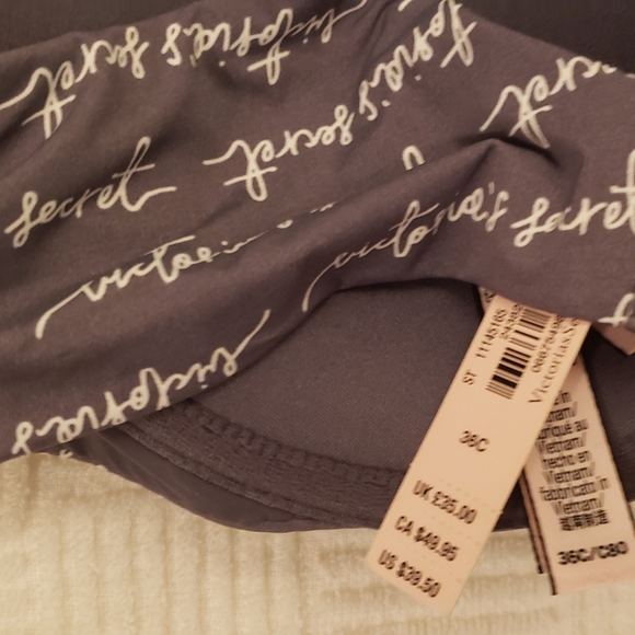 Victoria's Secret  signature bra with underwire, Gray, 36C - Picture 3 of 5